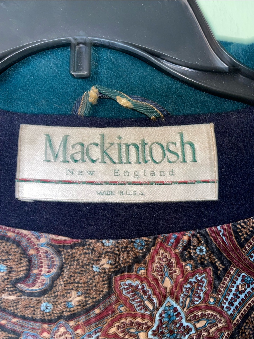 Vintage Mackintosh wool coat. Size 10 GUC - Picture 8 of 11